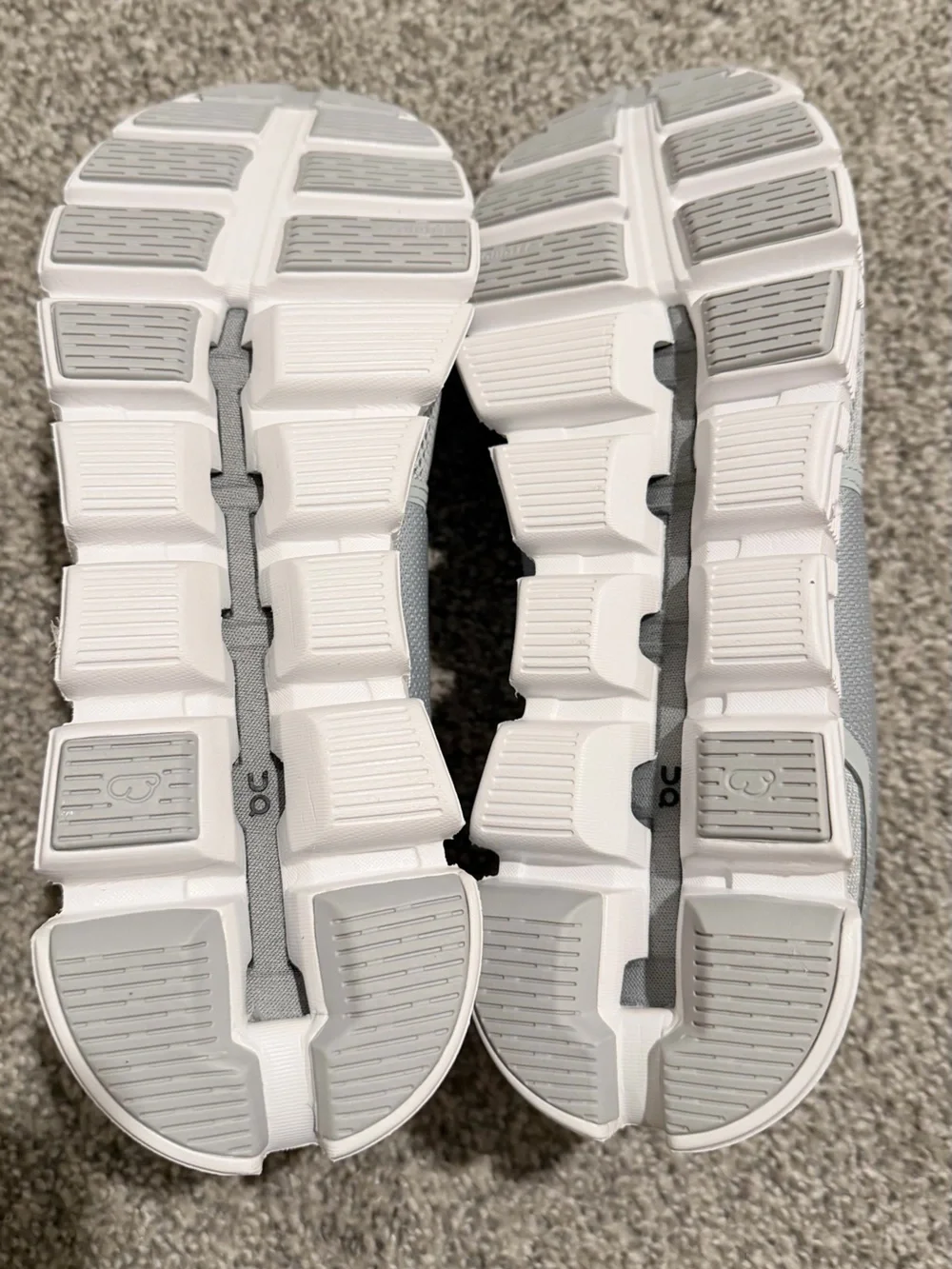On Running Cloud Unisex Sneakers in Glacier Blue and White